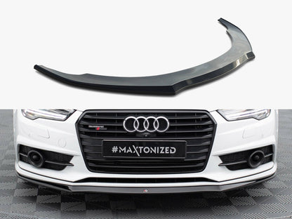 Maxton Design Front Splitter Audi S7 / A7 S-Line C7 FL