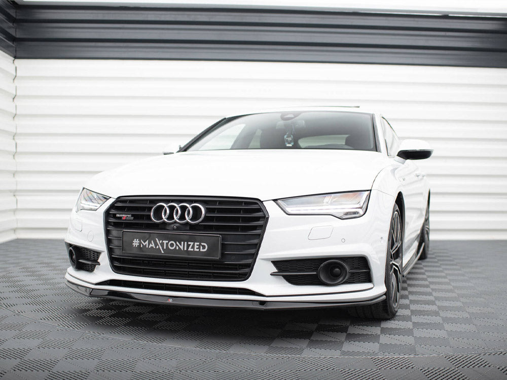 Maxton Design Front Splitter Audi S7 / A7 S-Line C7 FL