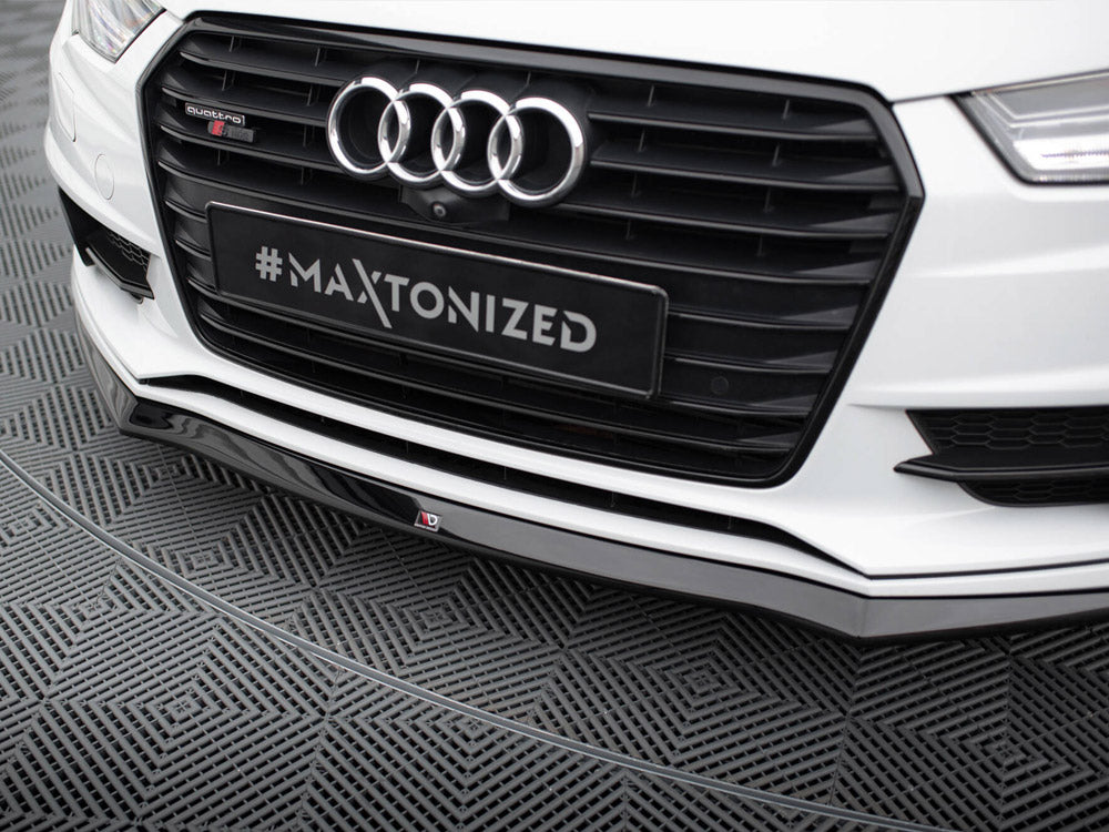 Maxton Design Front Splitter Audi S7 / A7 S-Line C7 FL
