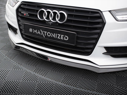 Maxton Design Front Splitter Audi S7 / A7 S-Line C7 FL