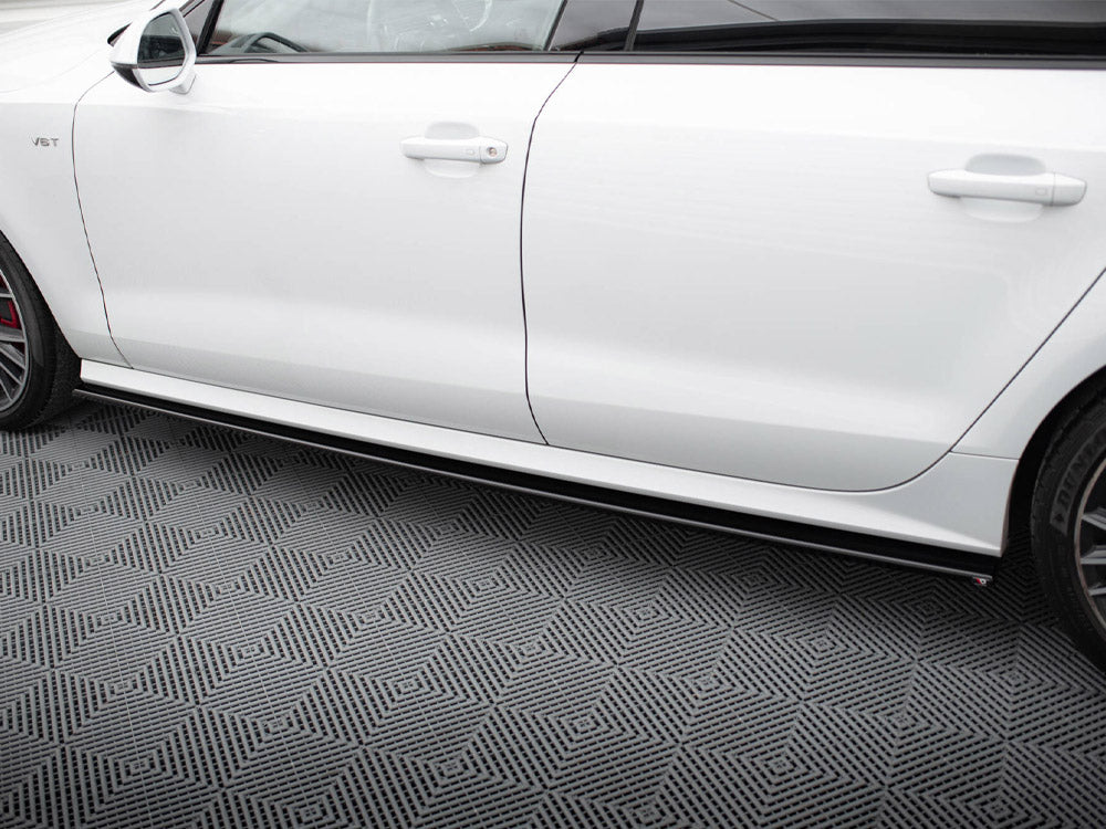 Maxton Design Side Skirts Diffusers Audi S7 / A7 S-Line C7 FL