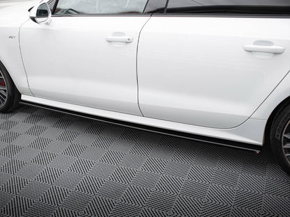 Maxton Design Side Skirts Diffusers Audi S7 / A7 S-Line C7 FL
