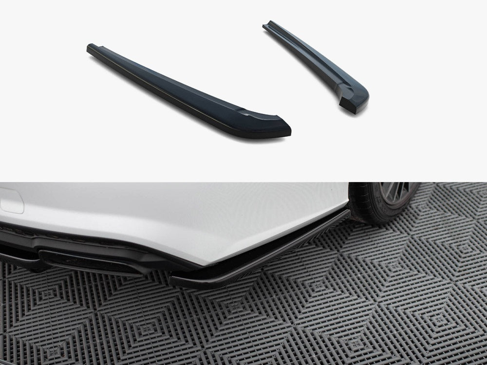 Maxton Design Rear Side Splitters Audi A7 S-Line C7 FL