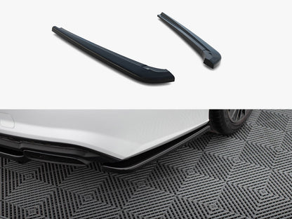 Maxton Design Rear Side Splitters Audi A7 S-Line C7 FL