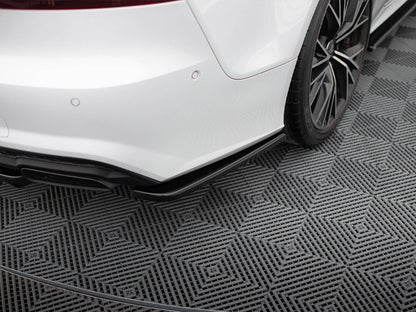 Maxton Design Rear Side Splitters Audi A7 S-Line C7 FL