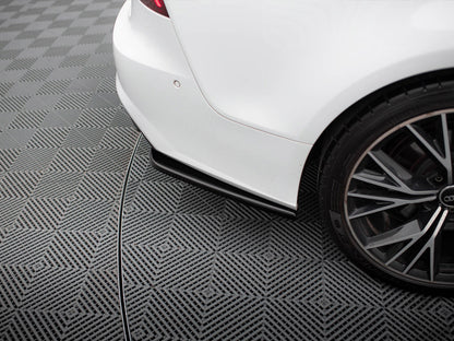 Maxton Design Rear Side Splitters Audi A7 S-Line C7 FL