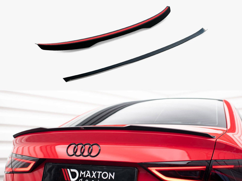 Maxton Design Spoiler CAP Audi A3 / A3 S-Line / S3 / RS3 Sedan 8V