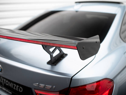 Maxton Design Carbon Spoiler With Internal Brackets Uprights + LED BMW 4 F32 / 4 F32 M-Pack Coupe