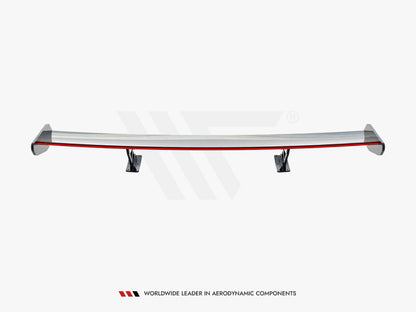 Maxton Design Carbon Spoiler With Internal Brackets Uprights + LED BMW 4 F32 / 4 F32 M-Pack Coupe