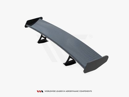 Maxton Design Carbon Spoiler With Internal Brackets Uprights BMW 4 F32 / 4 F32 M-Pack Coupe