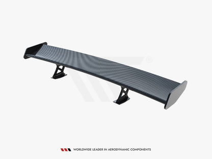 Maxton Design Carbon Spoiler With Internal Brackets Uprights BMW 4 F32 / 4 F32 M-Pack Coupe