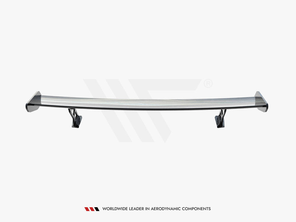 Maxton Design Carbon Spoiler With External Brackets Uprights BMW 4 F32 / 4 F32 M-Pack Coupe