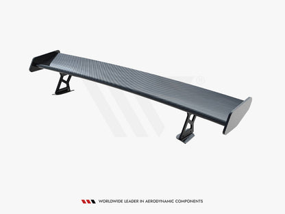 Maxton Design Carbon Spoiler With External Brackets Uprights BMW 4 F32 / 4 F32 M-Pack Coupe