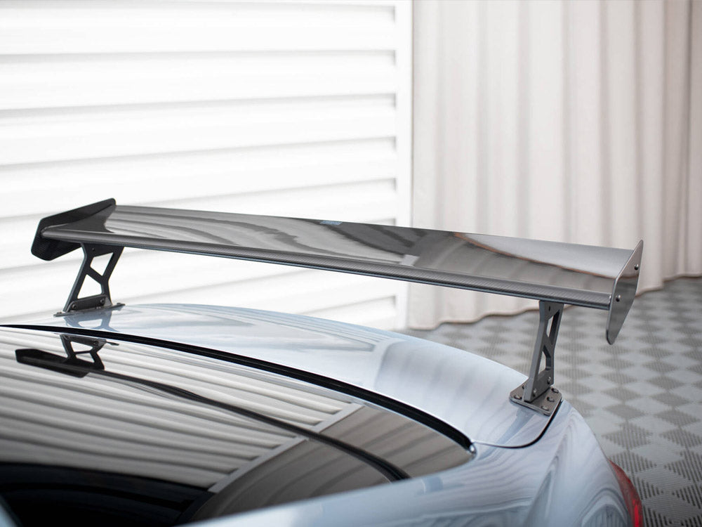 Maxton Design Carbon Spoiler With External Brackets Uprights + LED BMW 4 F32 / 4 F32 M-Pack Coupe