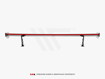 Maxton Design Carbon Spoiler With External Brackets Uprights + LED BMW 4 F32 / 4 F32 M-Pack Coupe