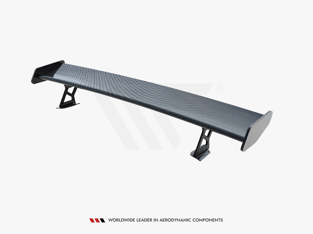 Maxton Design Carbon Spoiler With External Brackets Uprights + LED BMW 4 F32 / 4 F32 M-Pack Coupe