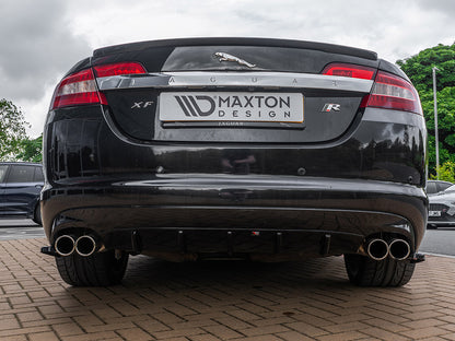 Maxton Design Rear Valance Jaguar XF- R - Textured