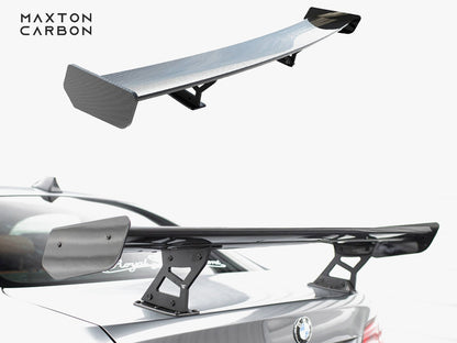 Maxton Design Carbon Spoiler With Internal Brackets Uprights BMW 3 / M3 Coupe E92