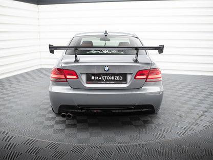 Maxton Design Carbon Spoiler With Internal Brackets Uprights BMW 3 / M3 Coupe E92