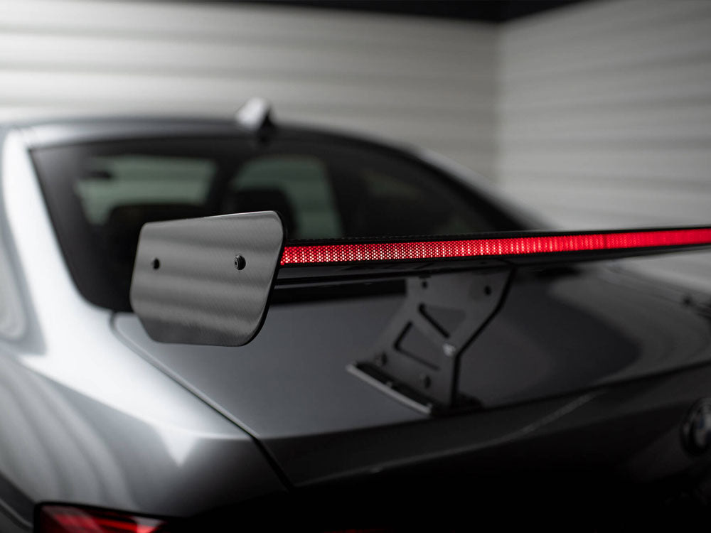 Maxton Design Carbon Spoiler With Internal Brackets Uprights + LED BMW 3 / M3 Coupe E92