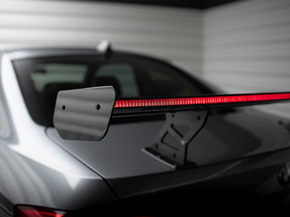Maxton Design Carbon Spoiler With Internal Brackets Uprights + LED BMW 3 / M3 Coupe E92
