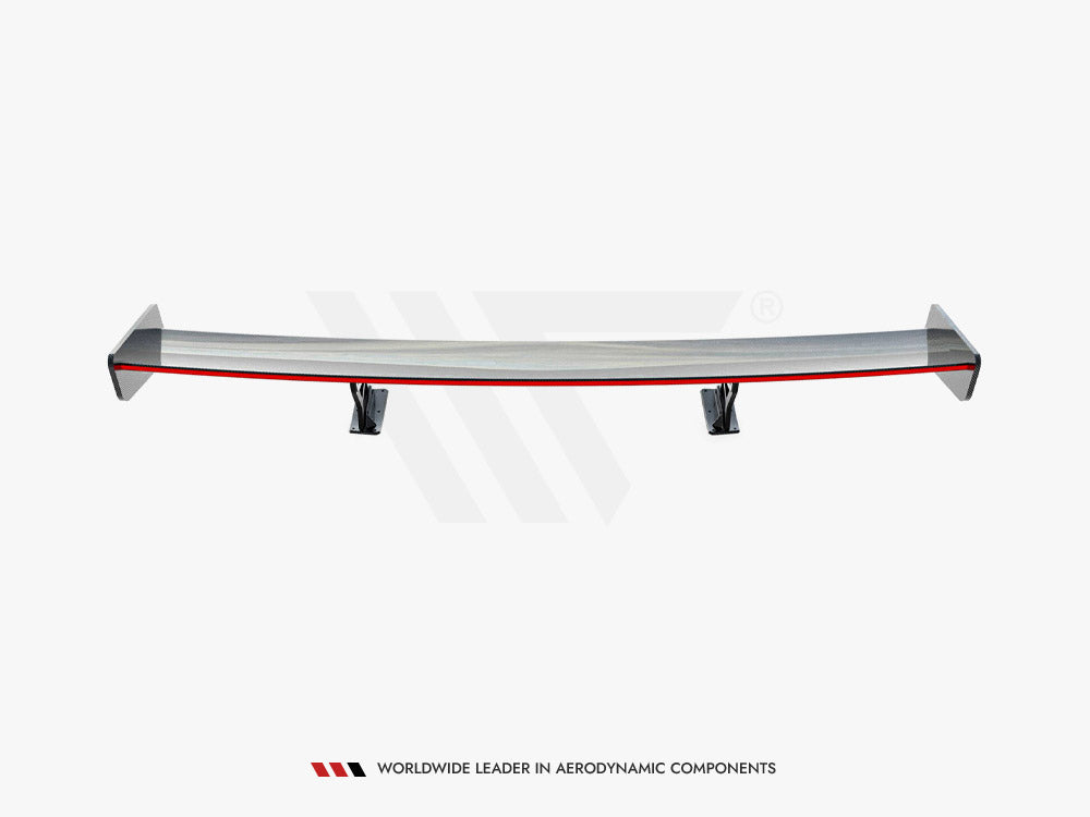 Maxton Design Carbon Spoiler With Internal Brackets Uprights + LED BMW 3 / M3 Coupe E92
