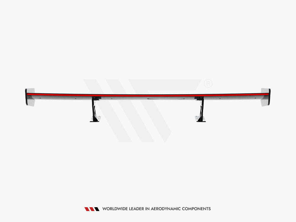 Maxton Design Carbon Spoiler With Internal Brackets Uprights + LED BMW 3 / M3 Coupe E92