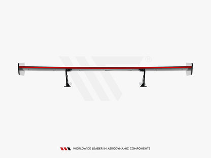 Maxton Design Carbon Spoiler With Internal Brackets Uprights + LED BMW 3 / M3 Coupe E92