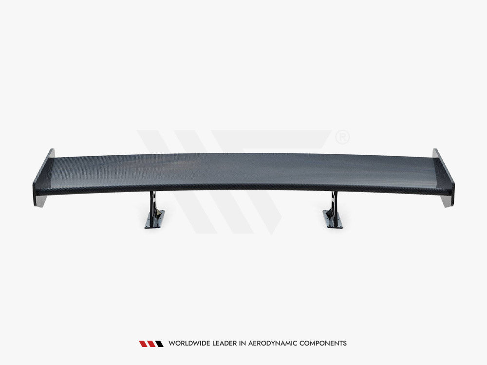 Maxton Design Carbon Spoiler With Internal Brackets Uprights + LED BMW 3 / M3 Coupe E92