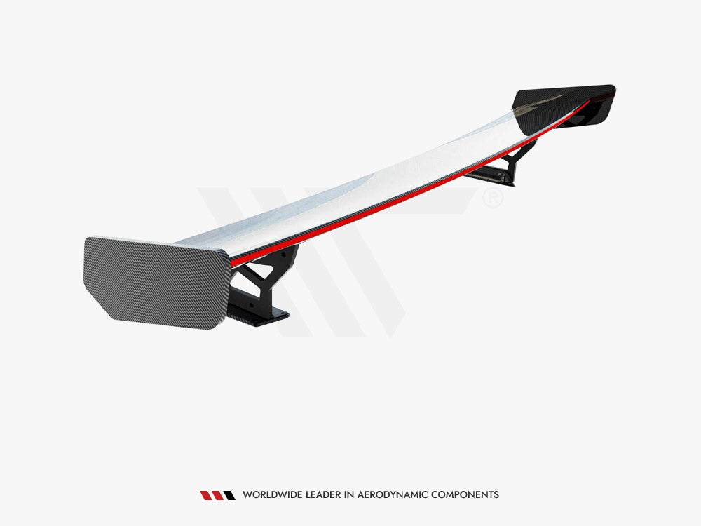 Maxton Design Carbon Spoiler With External Brackets Uprights + LED BMW 3 / M3 Coupe E92