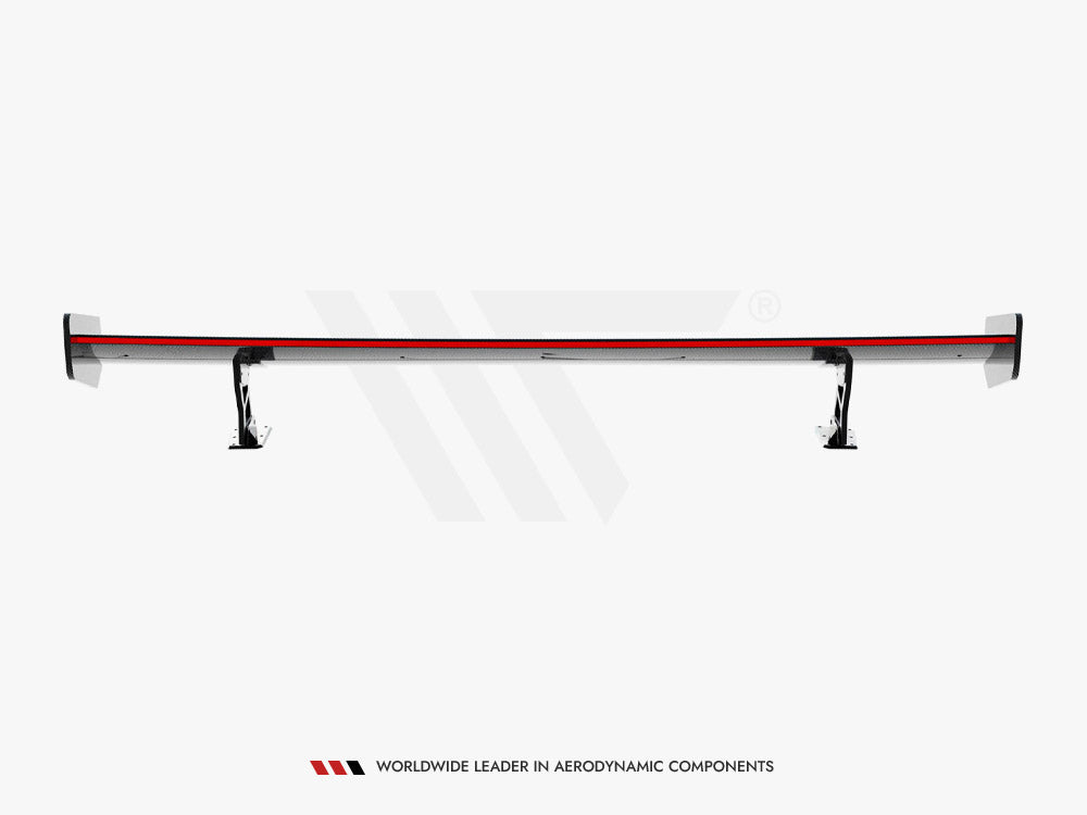 Maxton Design Carbon Spoiler With External Brackets Uprights + LED BMW 3 / M3 Coupe E92