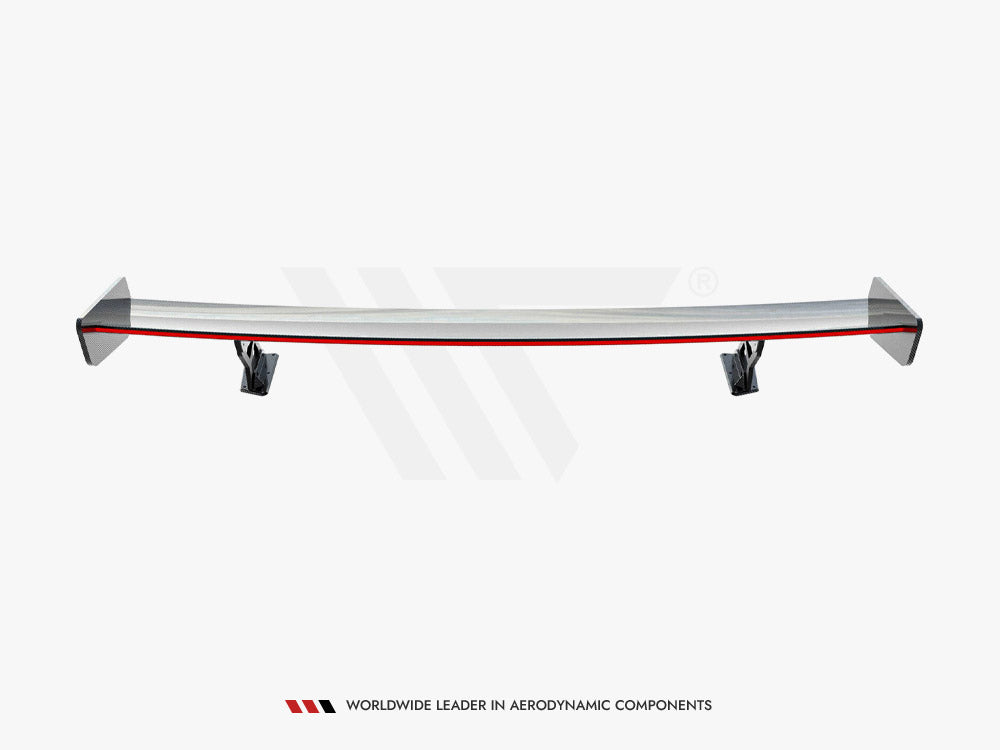 Maxton Design Carbon Spoiler With External Brackets Uprights + LED BMW 3 / M3 Coupe E92