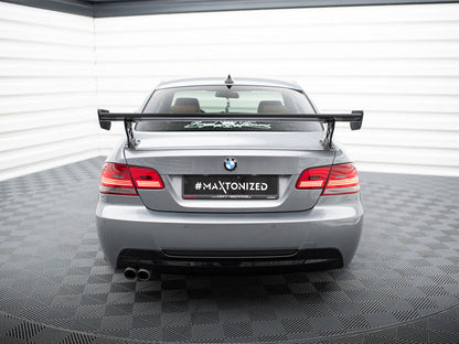 Maxton Design Carbon Spoiler With External Brackets Uprights BMW 3 / M3 Coupe E92