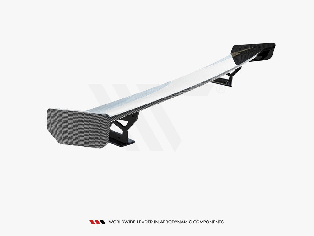 Maxton Design Carbon Spoiler With External Brackets Uprights BMW 3 / M3 Coupe E92
