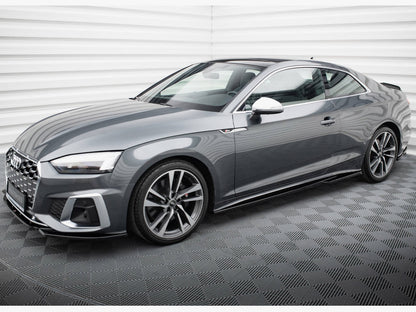 Maxton Design Side Skirts Diffusers Audi S5 Coupe / A5 S-Line Coupe F5 Facelift