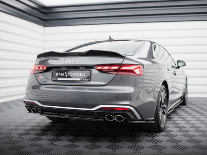 Maxton Design Spoiler CAP 3D Audi S5 Coupe / A5 S-Line Coupe F5 Facelift
