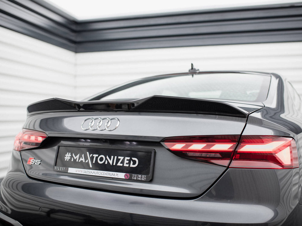 Maxton Design Spoiler CAP 3D Audi S5 Coupe / A5 S-Line Coupe F5 Facelift