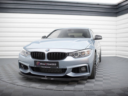 Maxton Design Hybrid Front Splitter BMW 4 Coupe / Gran Coupe / Cabrio M-Pack F32 / F36 / F33