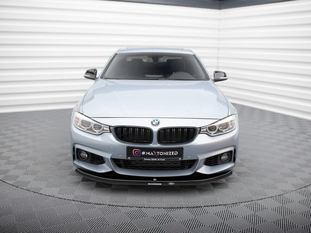 Maxton Design Hybrid Front Splitter BMW 4 Coupe / Gran Coupe / Cabrio M-Pack F32 / F36 / F33