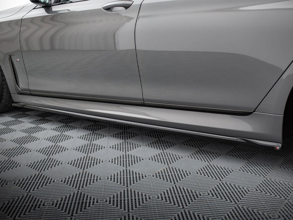 Maxton Design Side Skirts Diffusers V.2 BMW 7 M-Pack G11
