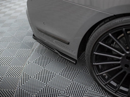 Maxton Design Rear Splitter (Vertical Bars) V.2 BMW 7 M-Pack G11 / G12 Facelift