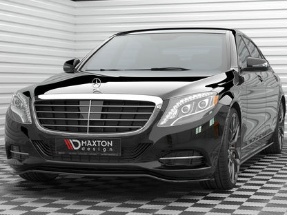 Maxton Design Front Splitter V.1 Mercedes-Benz S W222