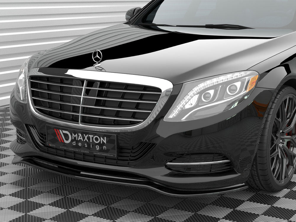 Maxton Design Front Splitter V.1 Mercedes-Benz S W222