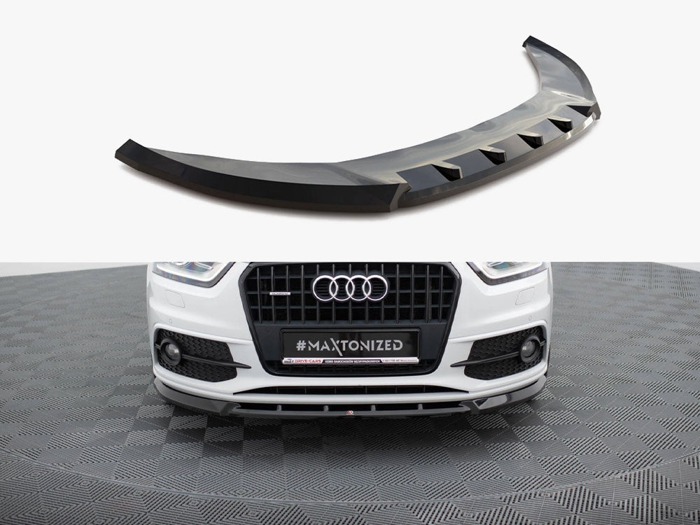 Maxton Design Front Splitter V.1 Audi Q3 S-Line 8U