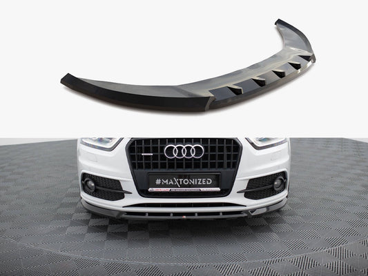 Maxton Design Front Splitter V.1 Audi Q3 S-Line 8U