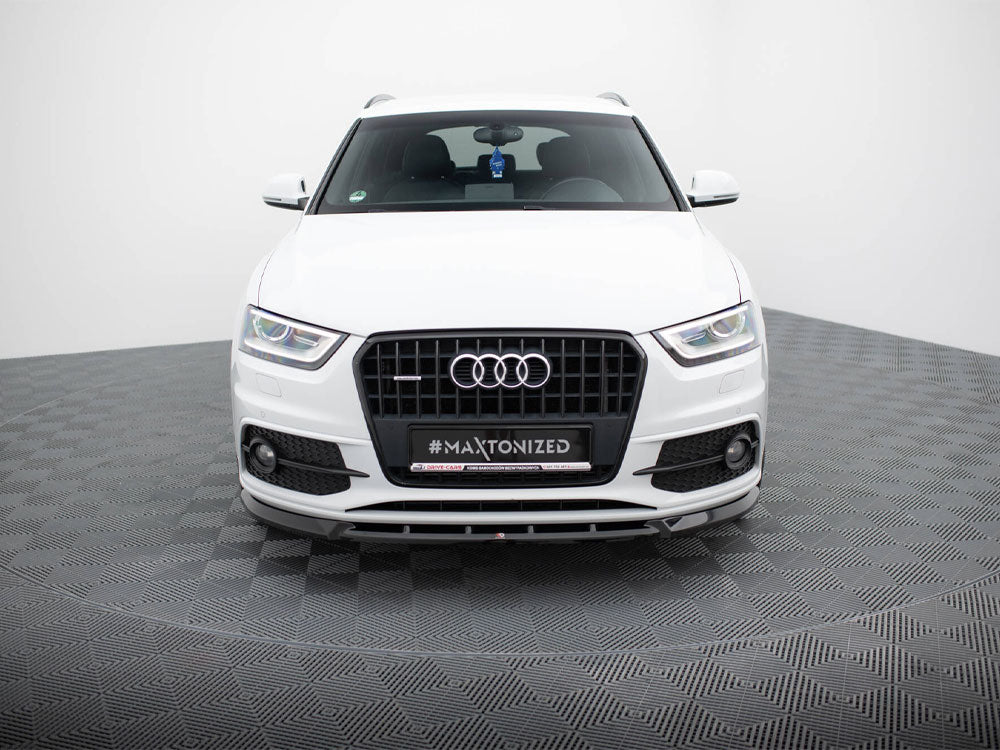 Maxton Design Front Splitter V.1 Audi Q3 S-Line 8U