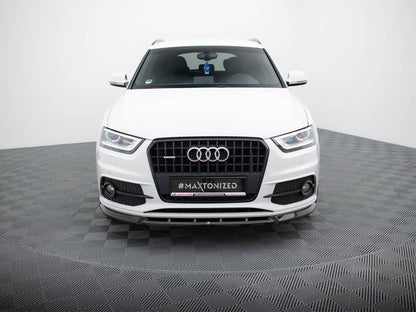 Maxton Design Front Splitter V.1 Audi Q3 S-Line 8U
