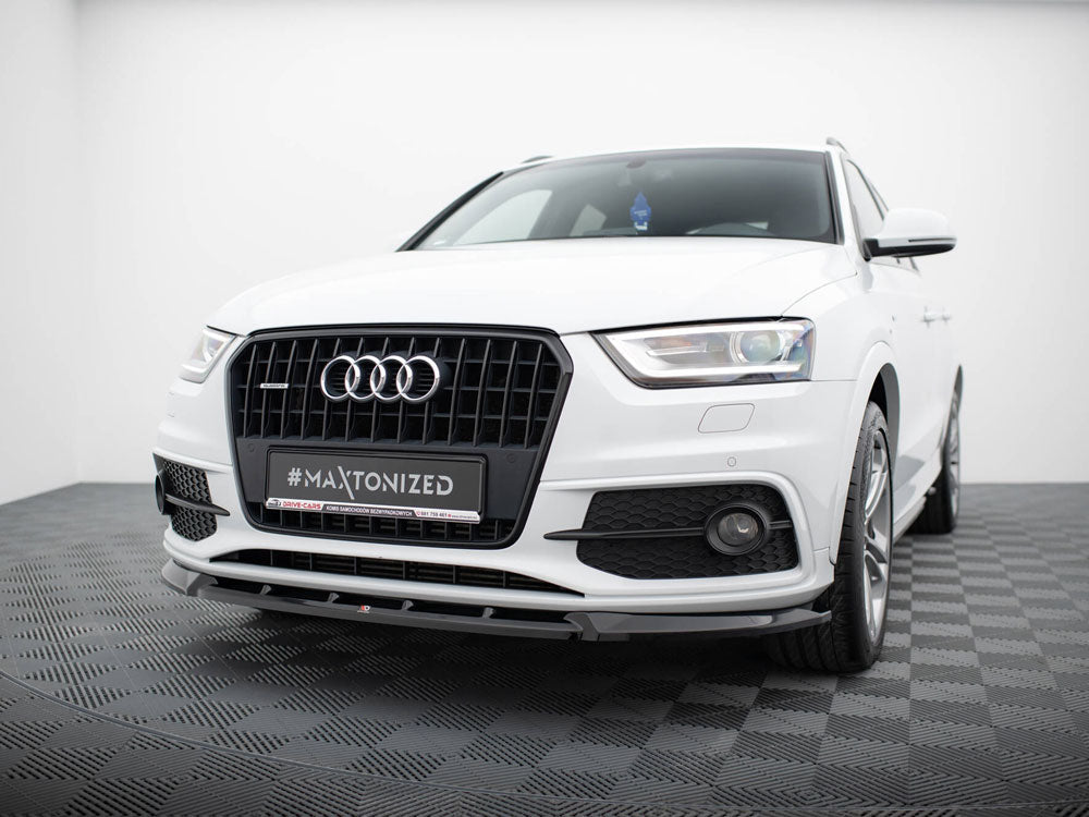 Maxton Design Front Splitter V.1 Audi Q3 S-Line 8U
