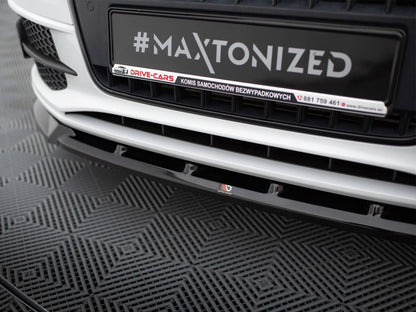 Maxton Design Front Splitter V.1 Audi Q3 S-Line 8U
