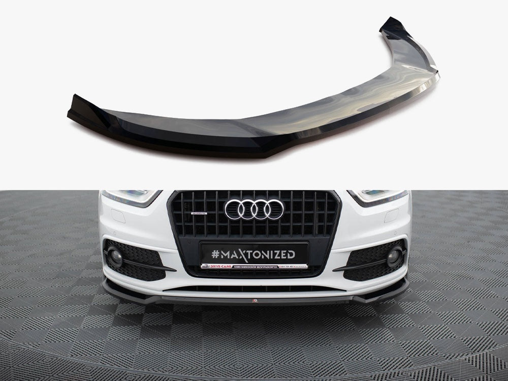 Maxton Design Front Splitter V.2 Audi Q3 S-Line 8U
